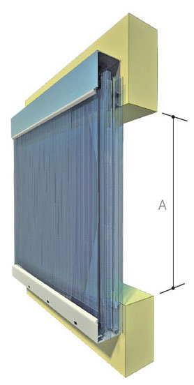 Vorgehängte Fassade