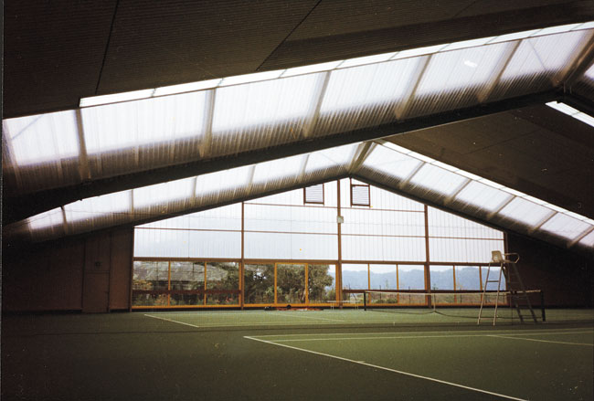 Tennishallen  / Dachverglasung - 